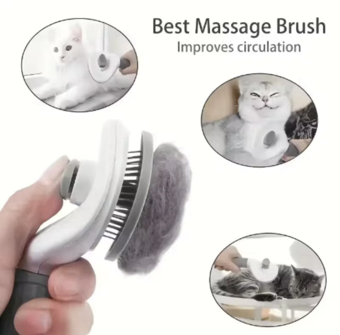 Ultimate Reusable Pet Hair Remover Roller - Effortless Dog & Cat Fur Lint Cleaner Brush Tool