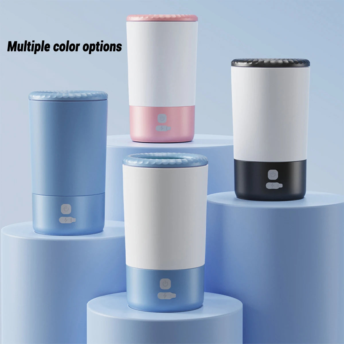 Automatic Pet Paw Cleaner - Electric Foot Washing Machine for Dogs - Portable, Low Noise & Waterproof